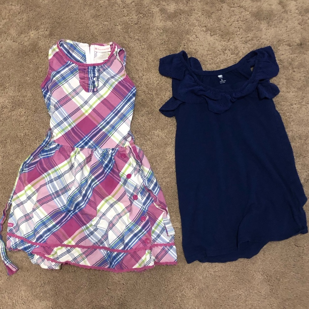 American Girl Dress & Old Navy Dress